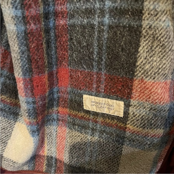 Sears The Leather Shop Jacket Flannel Lining 1970s Vintage Size 40 Winter Coat - Picture 6 of 11